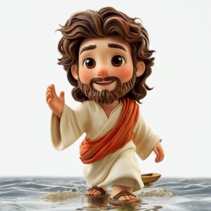 Jesus andando sobre as águas