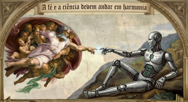 A fé e a ciência devem andar em harmonia