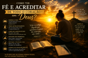Como ter fé e acreditar de todo o coração em Deus