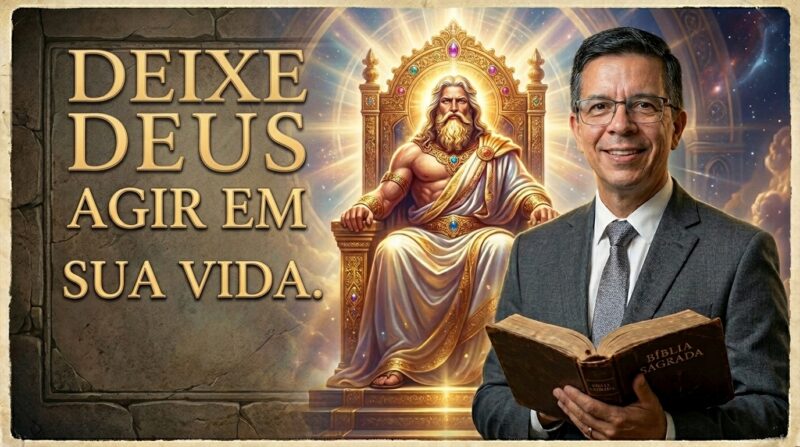 Deixe Deus trabalhar em sua vida