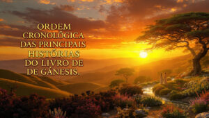 Ordem cronológica das principais histórias do livro de Gênesis