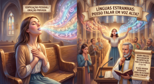 línguas estranhas posso falar em voz alta